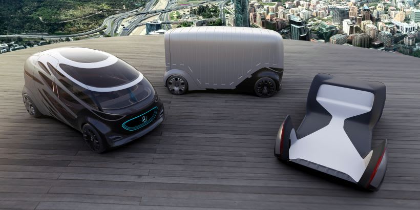 Mercedes-Benz Vans Shows Mobility Concept Vehicles