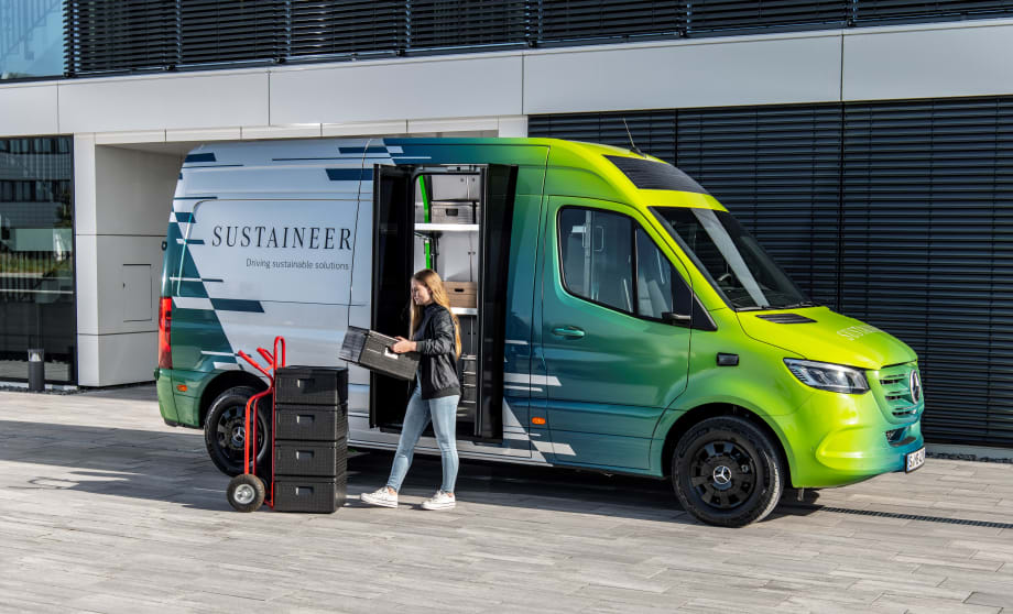 Mercedes-Benz Sustaineer: Sprinter-Based Van Shows Sustainable Solutions 