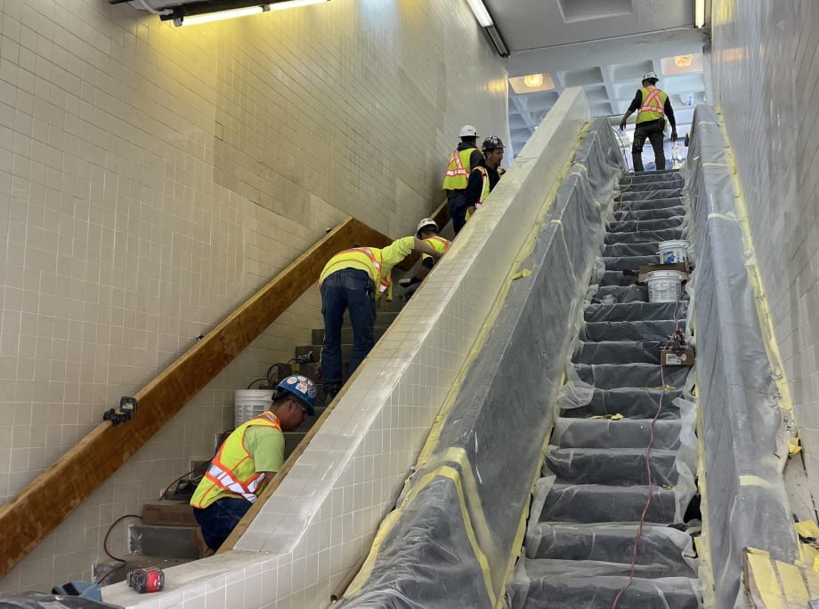 MBTA Completes Expedited Red Line Work