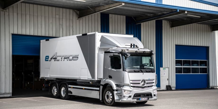 Daimler Moves Toward Zero-Emission Future with eActros in Europe