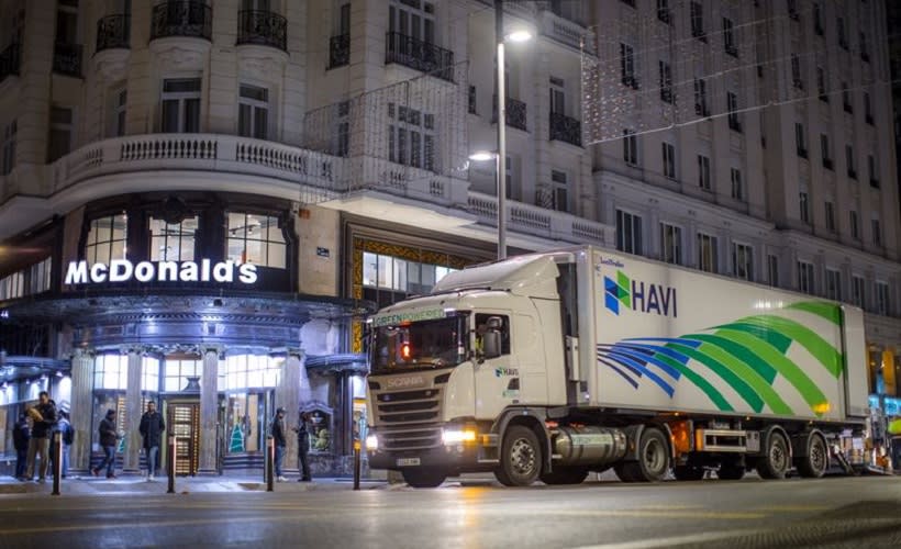 McDonald's Adds Natural Gas Trucks to Logistics Network in Spain