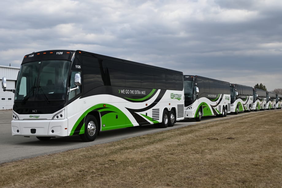 GO Riteway's six MCI J4500s.