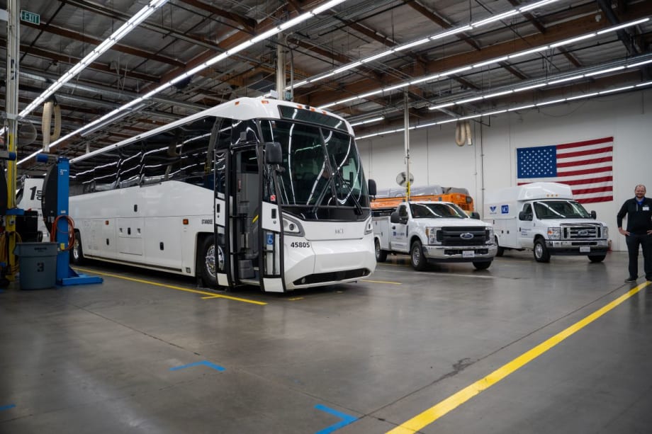 MCI Torrance, Calif., service center.