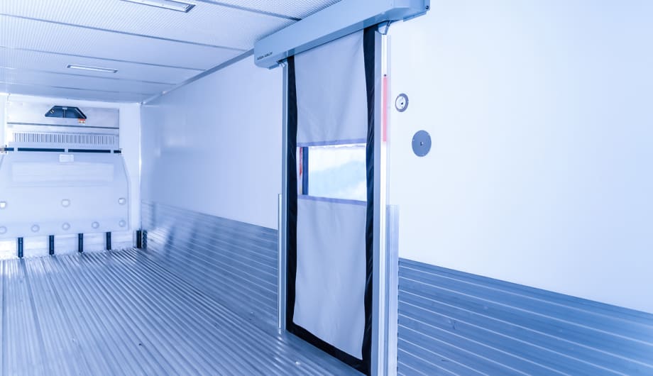 Automated Interior Reefer Door Cuts Fuel Use