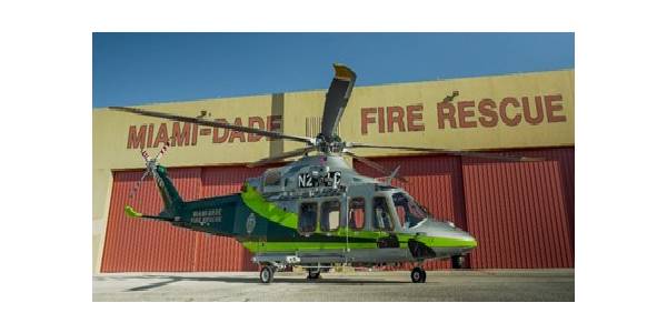 Miami-Dade Fire Rescue Welcomes Helicopter to Aviation Fleet