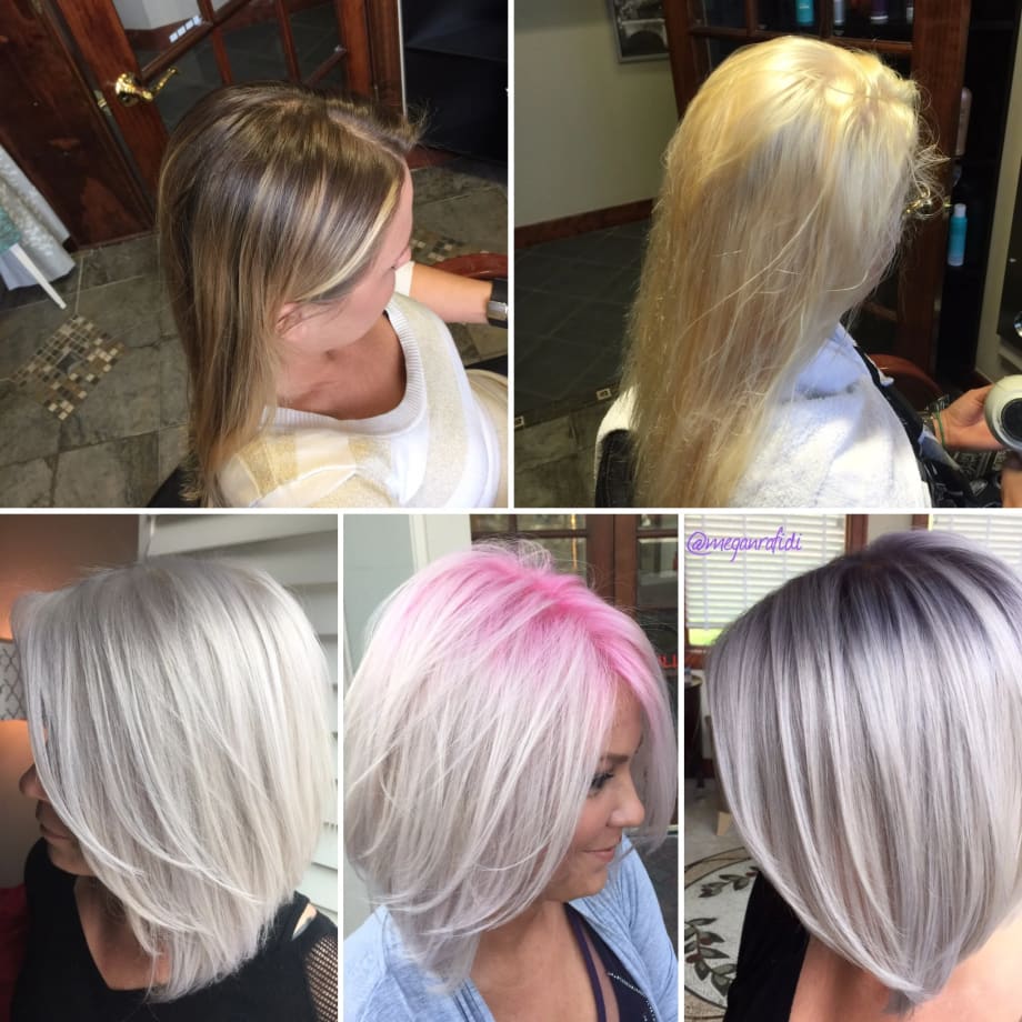 THE JOURNEY: Classic Blonde to Pink Root Shadow to Metallic