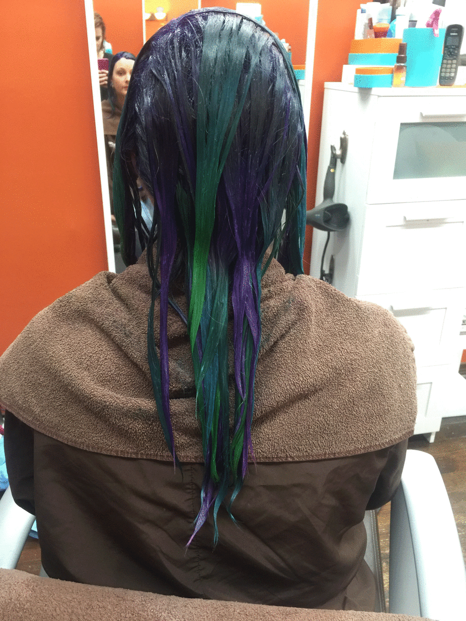 TRANSFORMING FUN SHADES: Hot Pink To Mermaid