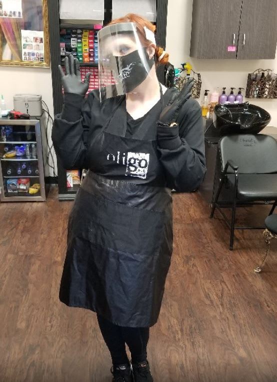 How One Georgia Stylist Prepares for Salon Clients
