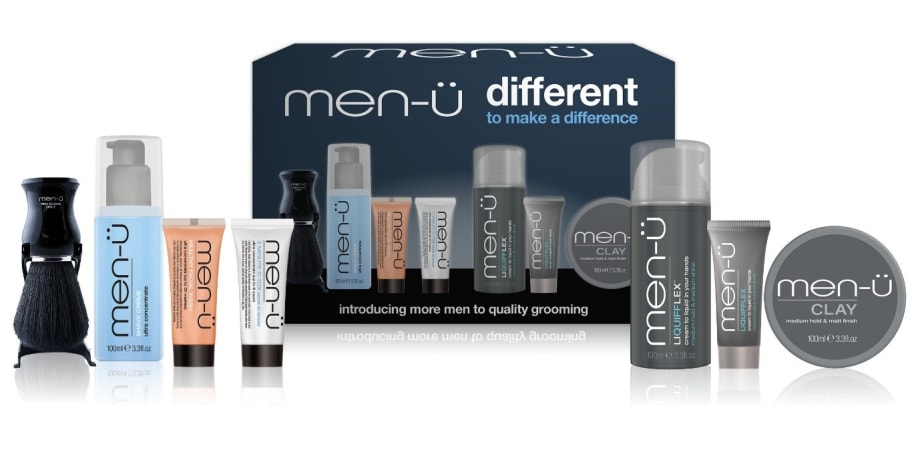 UK's Men-ü Skincare and Hair Products Comes to the U.S.