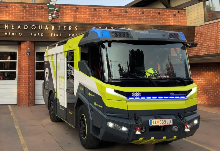 Calif. City Testing First-Ever All-Electric Fire Truck