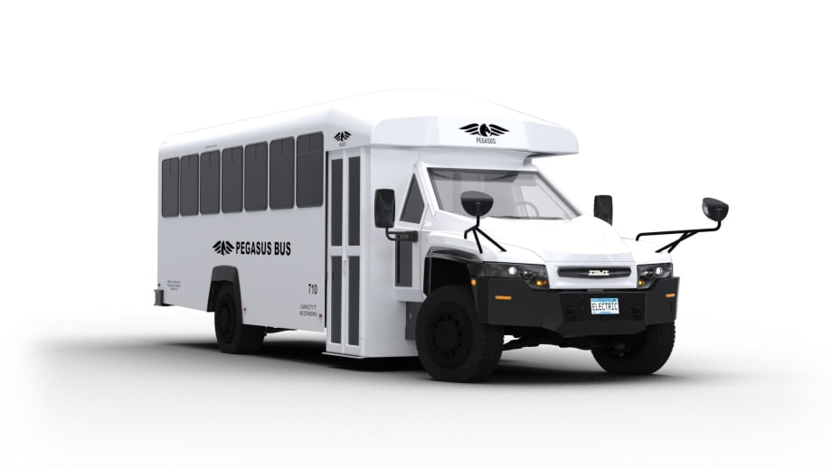 Pegasus Bus Introduces New Models Using Peterbilt Chassis
