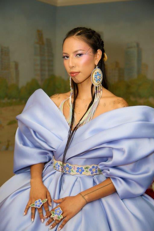 Quannah ChasingHorse's Stunning Met Gala Hairstyle