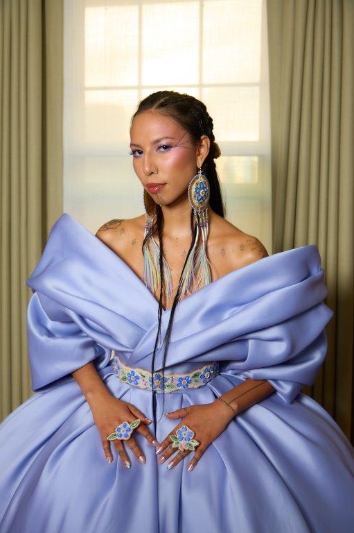 Quannah ChasingHorse's Stunning Met Gala Hairstyle