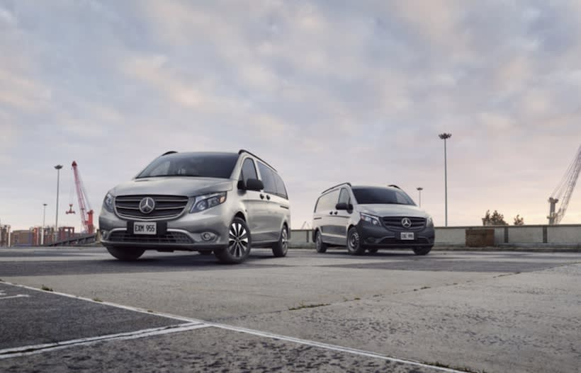 2021 Mercedes-Benz Metris Improves Fleet Connectivity & Safety Functions