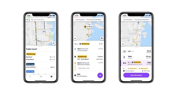 Lyft Adds Public Transit Options In-App for Miami-Dade