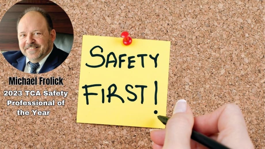 TransPro’s Frolick Named TCA Safety Professional of the Year