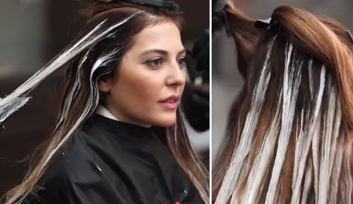 HOW-TO: Spring Steel, "Whisper" Soft Lavender Freelights For Brunettes