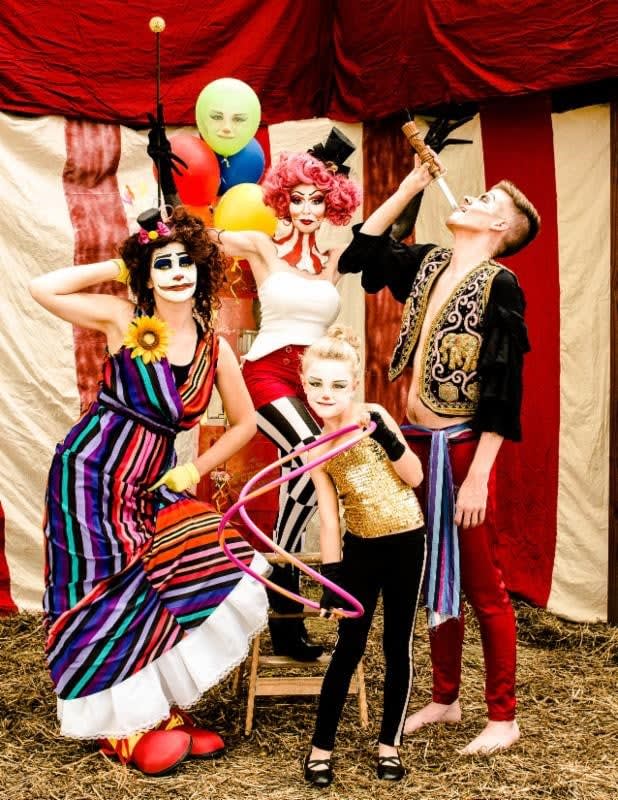 American Horror Story-Inspired Photoshoot from Michael's Salon and Spa