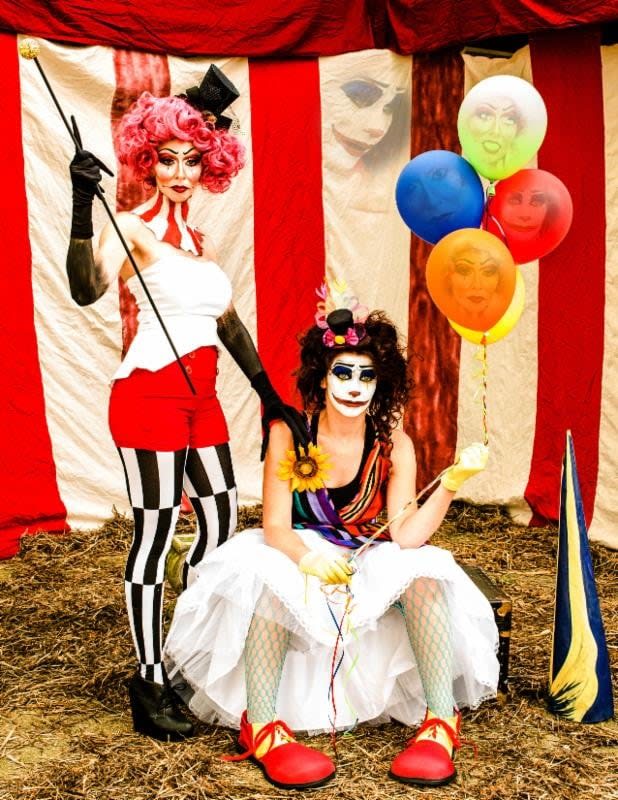 American Horror Story-Inspired Photoshoot from Michael's Salon and Spa