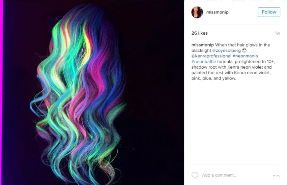 Turn Down the Lights: Glow-in-the-Dark Hair and Nail Inspiration
