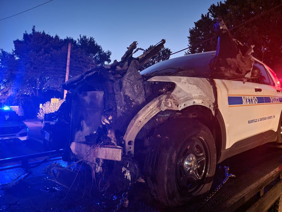 14-Year-Old Accused In Tennessee PD Vehicle Fire