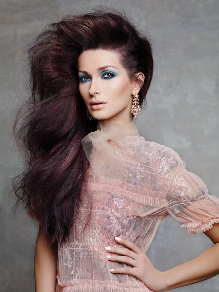 Pastel Whisper: Keune Explores Violet Brunette and Blorange Color Trends