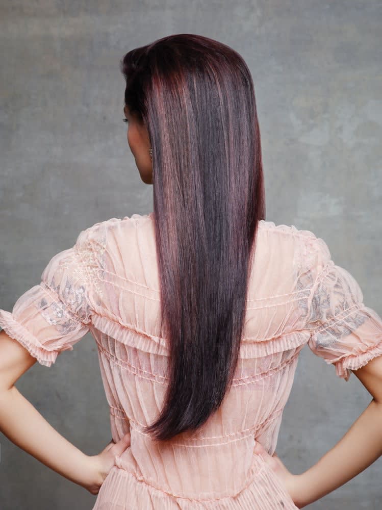 Pastel Whisper: Keune Explores Violet Brunette and Blorange Color Trends