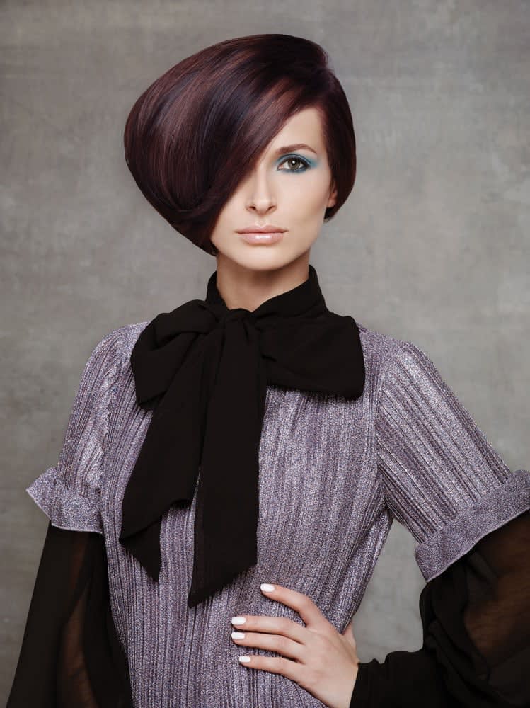 Pastel Whisper: Keune Explores Violet Brunette and Blorange Color Trends