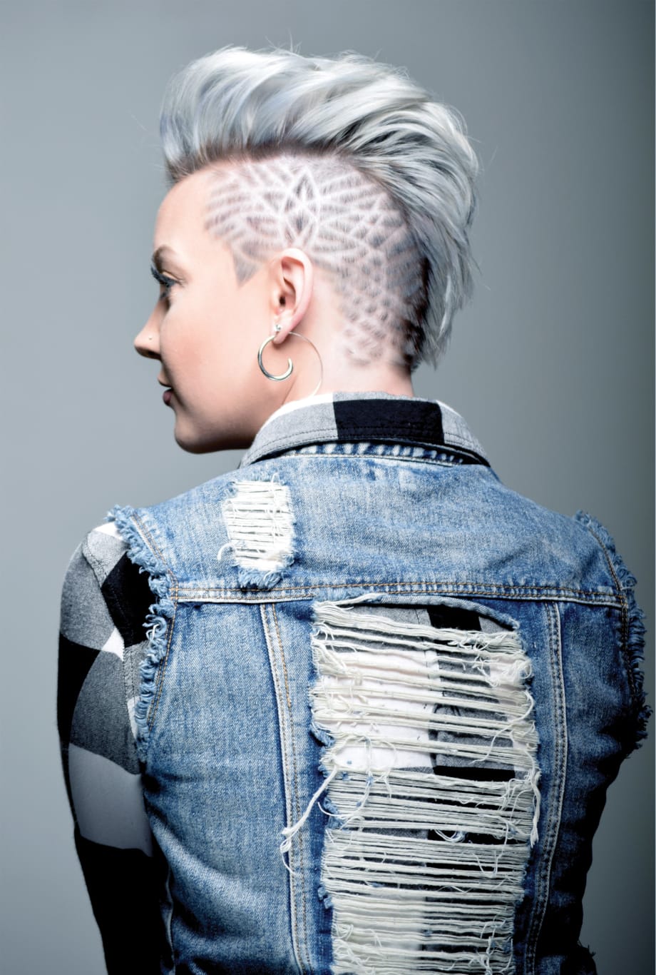 BEFORE & AFTER: Rock-Inspired Power Chop With Graphics