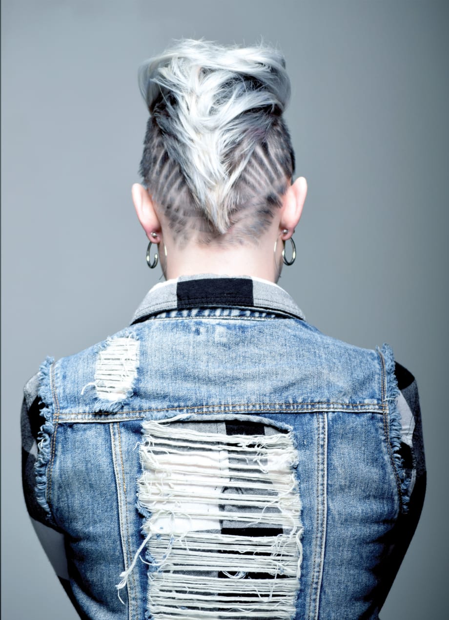 BEFORE & AFTER: Rock-Inspired Power Chop With Graphics