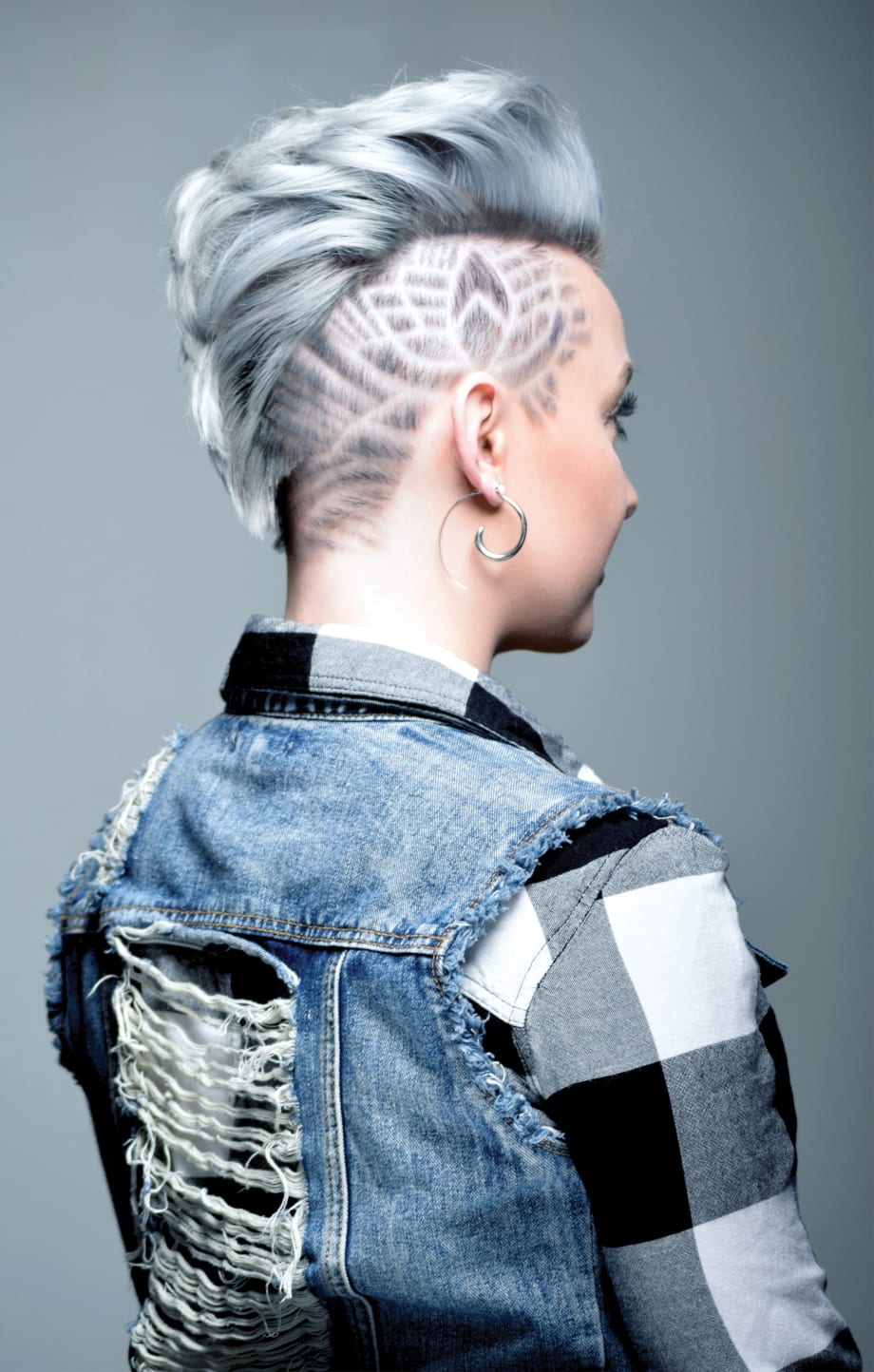 BEFORE & AFTER: Rock-Inspired Power Chop With Graphics