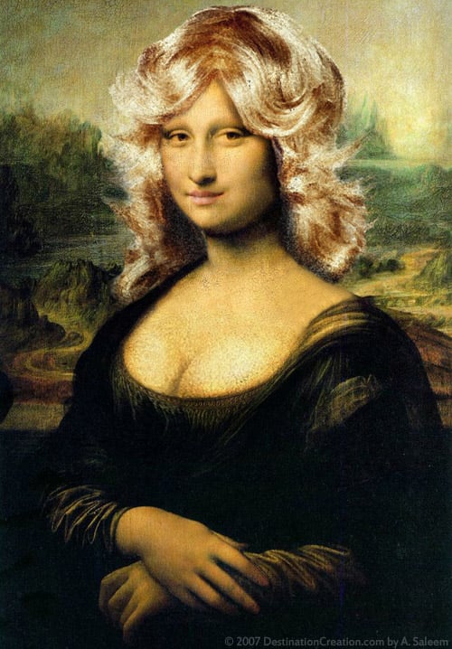 The Mona Lisa Files: Talk About A Makeover!