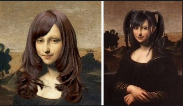 The Mona Lisa Files: Talk About A Makeover!
