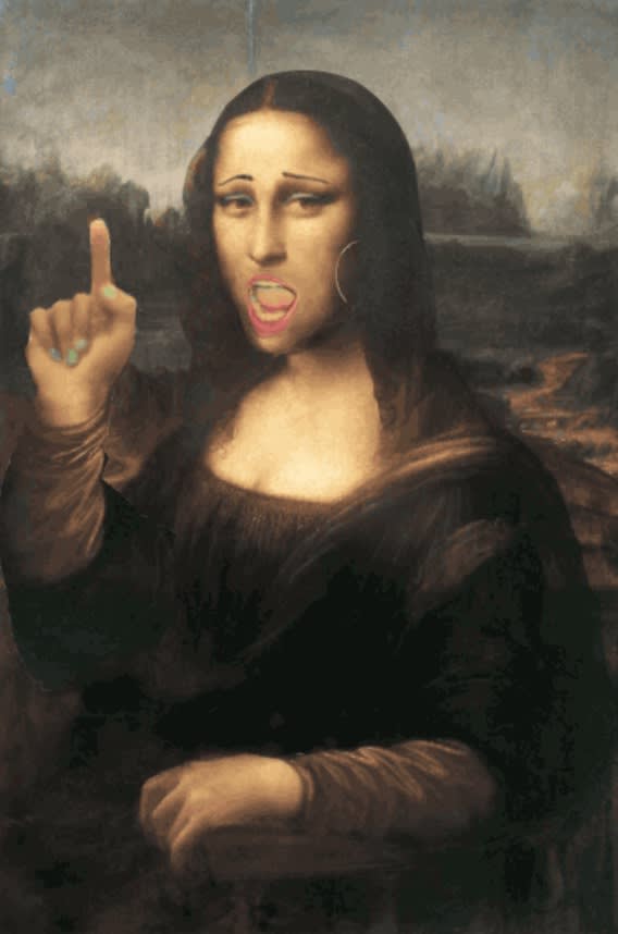 The Mona Lisa Files: Talk About A Makeover!