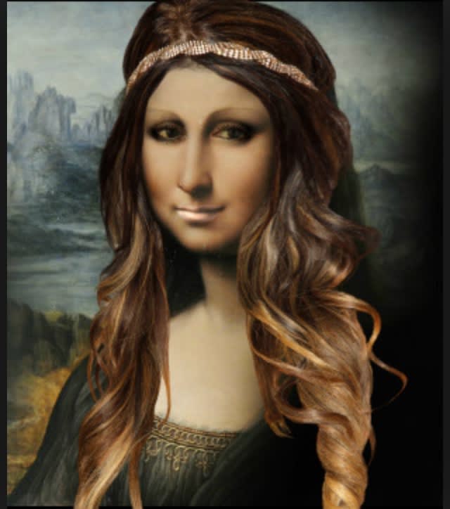 The Mona Lisa Files: Talk About A Makeover!