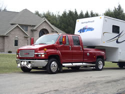 Front and Rear Modification to Reduce Height of GMC Topkick/Chevrolet Kodiak