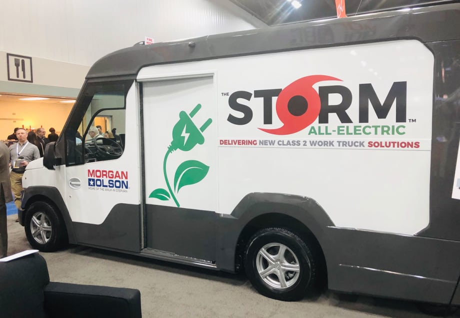 Morgan Olson Reveals Class 2 Gasoline or Electric Step-Van Prototype 