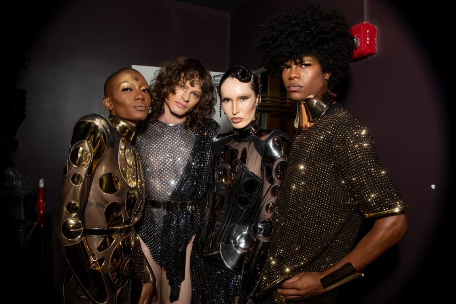 Moroccanoil Designs Hair for The Blondes at NYFW Spring/Summer 2022
