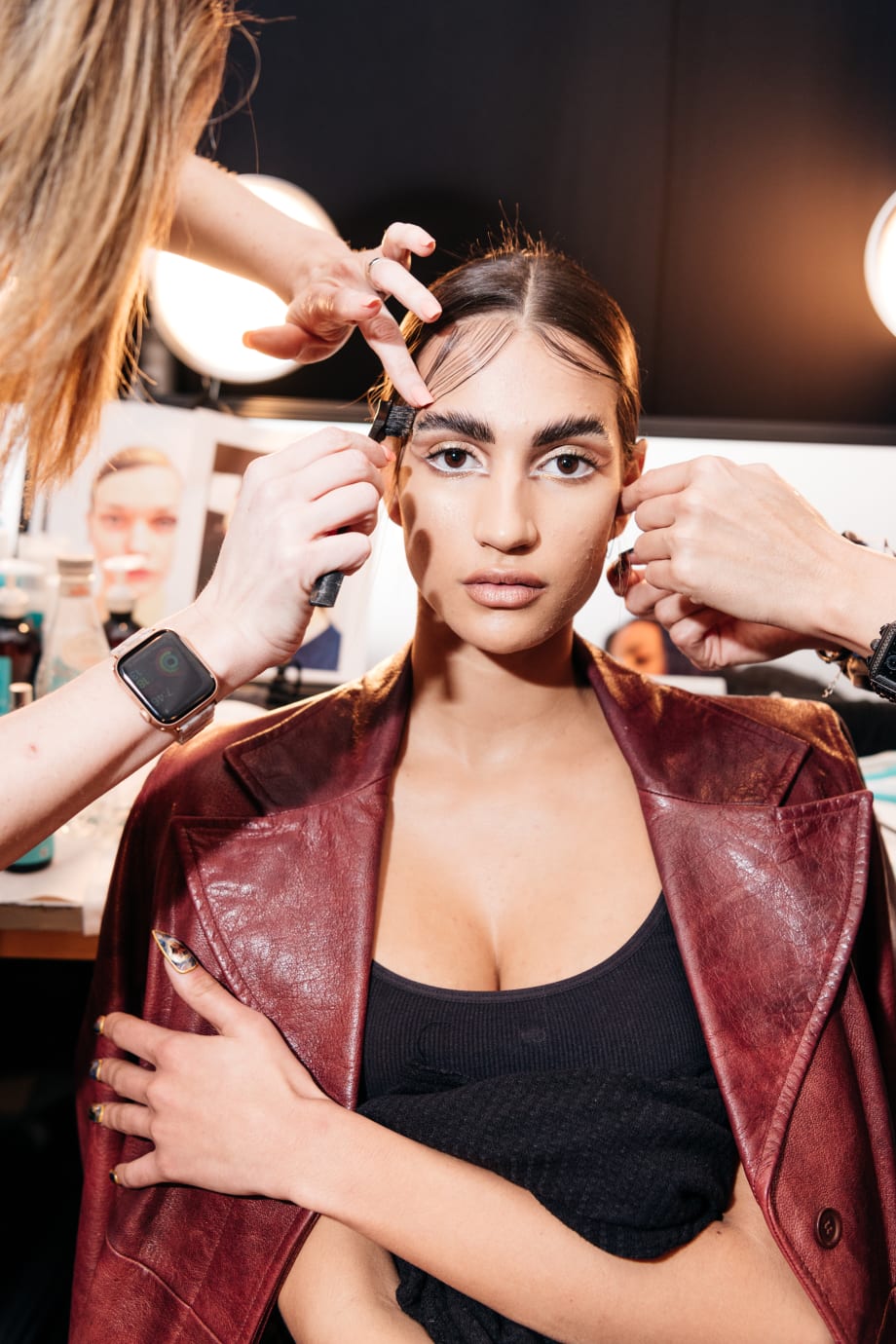 NYFW: Beauty At The Blonds F/W 2020 By Moroccanoil, CND and MAC