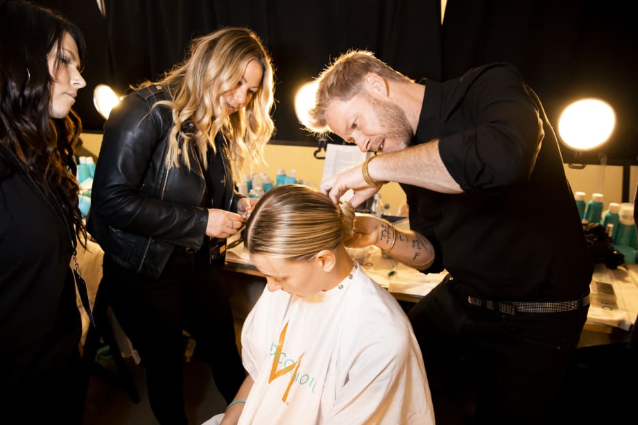 NYFW: Beauty At The Blonds F/W 2020 By Moroccanoil, CND and MAC
