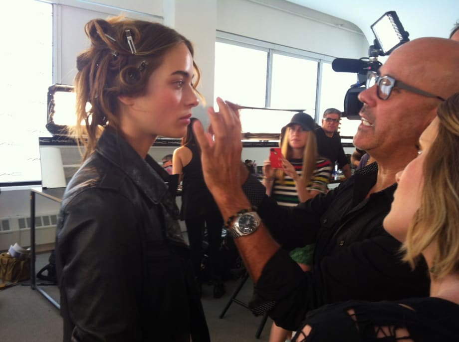 FASHION WEEK: Backstage with Moroccanoil at Alexandre Herchcovich