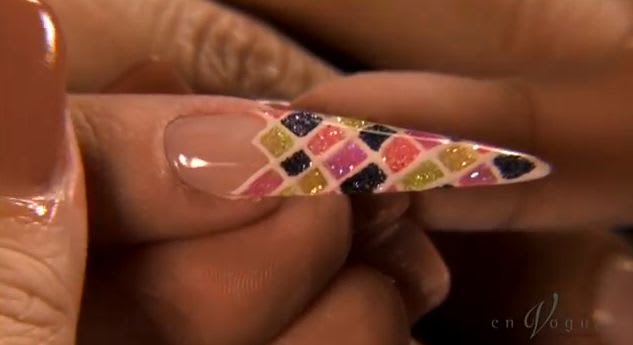 Mosaic Stiletto with en Vogue