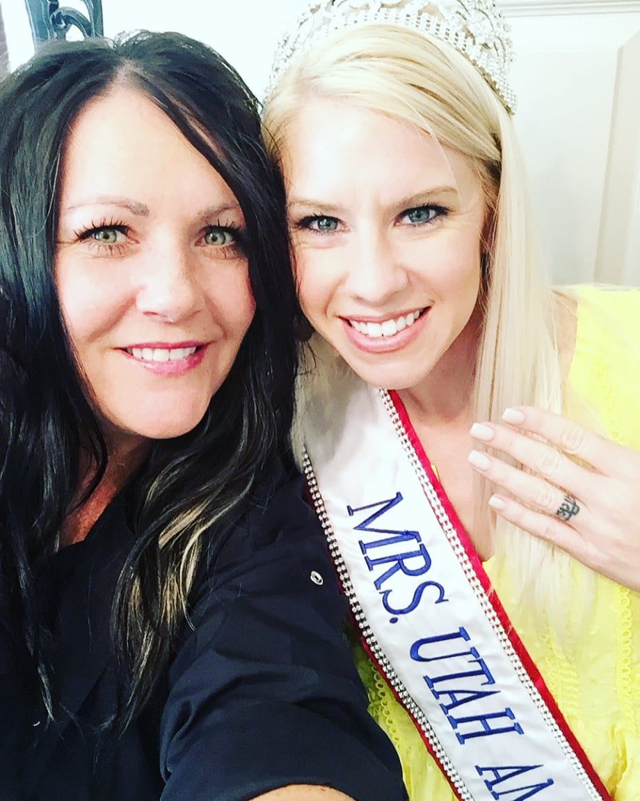 Utah Nail Tech Designs Nails for Mrs. America Contestant
