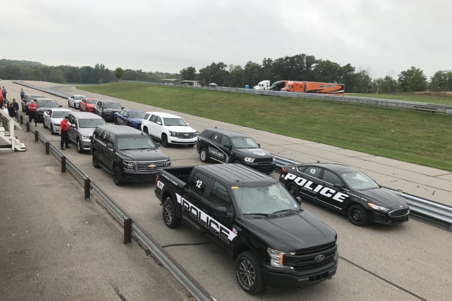 Michigan State Police Tests 2020 Model-Year Vehicles