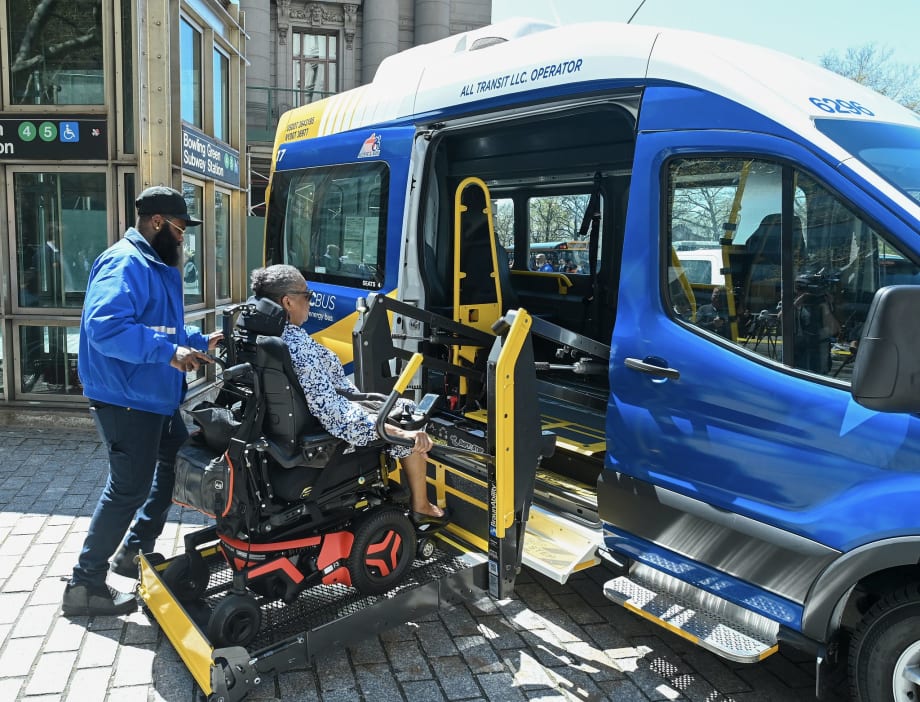 New York MTA Unveils First-Ever Electric Paratransit Vehicle