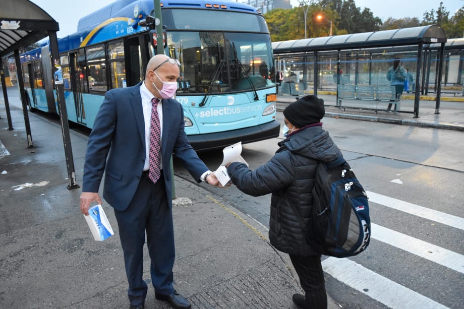 N.Y. MTA Announces Almost 15M Masks Distributed to Employees, Customers 