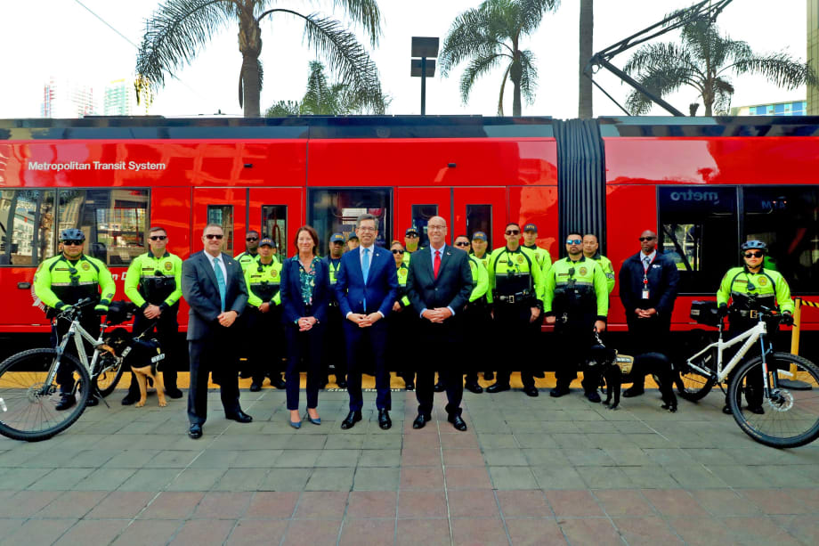 San Diego MTS Unveils New Transit Security Initiatives