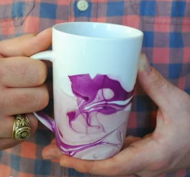 DIY Marble Mug