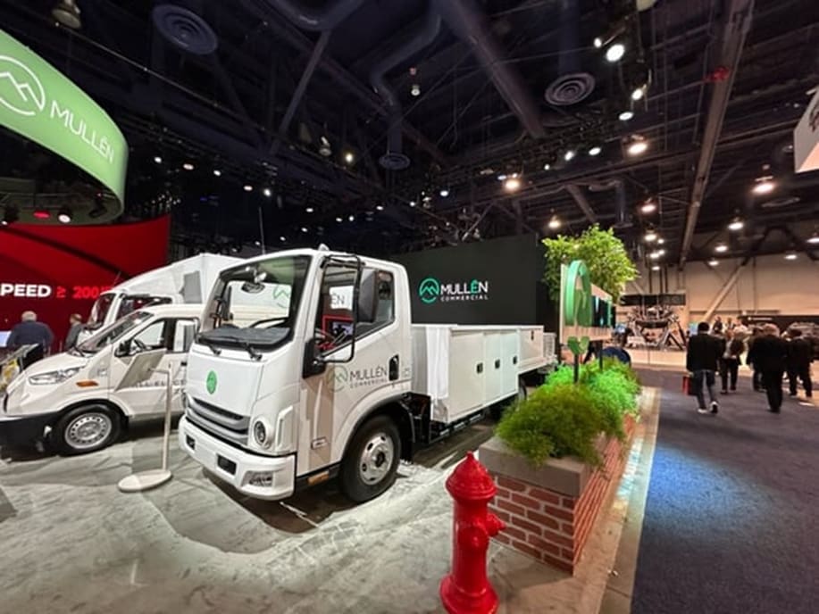 Lightweight Service Truck Body Unveiled for All-Electric Mullen THREE