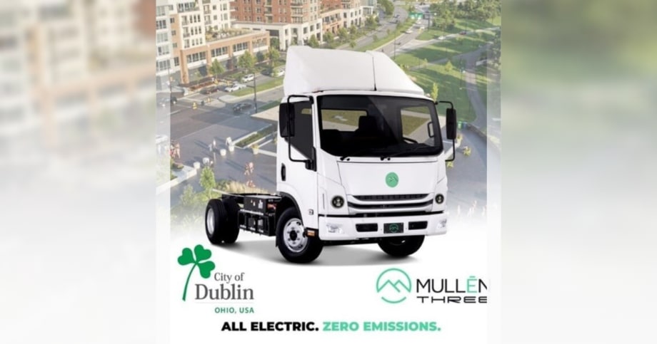 Ohio City Adding Mullen THREE Electric Truck 